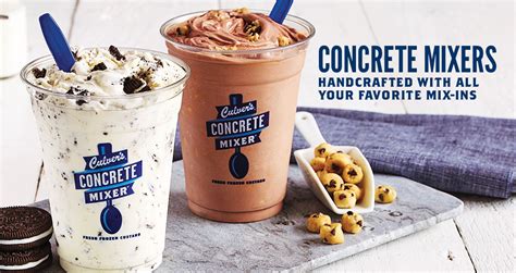 culver concrete mixer combinations|culver's concrete mixer secret menu.